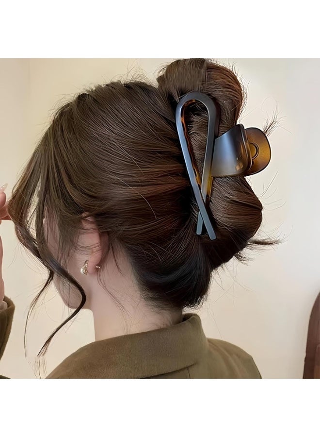 ChicAbode Hair Clips For Women, 3Pcs Elegant Claw Clip, Large Claw Clips For Thick Long Hair, Strong Hold Clips, Non Slip French Clip, Cute Hair Accessories For Hair Womens Decorative Hair Clips - Image 5